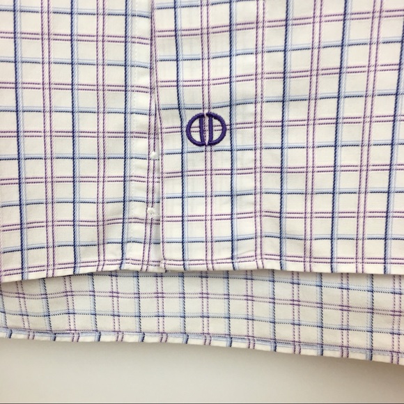 DAVID DONAHUE Long Sleeve with Collar Shirt - Picture 5 of 6